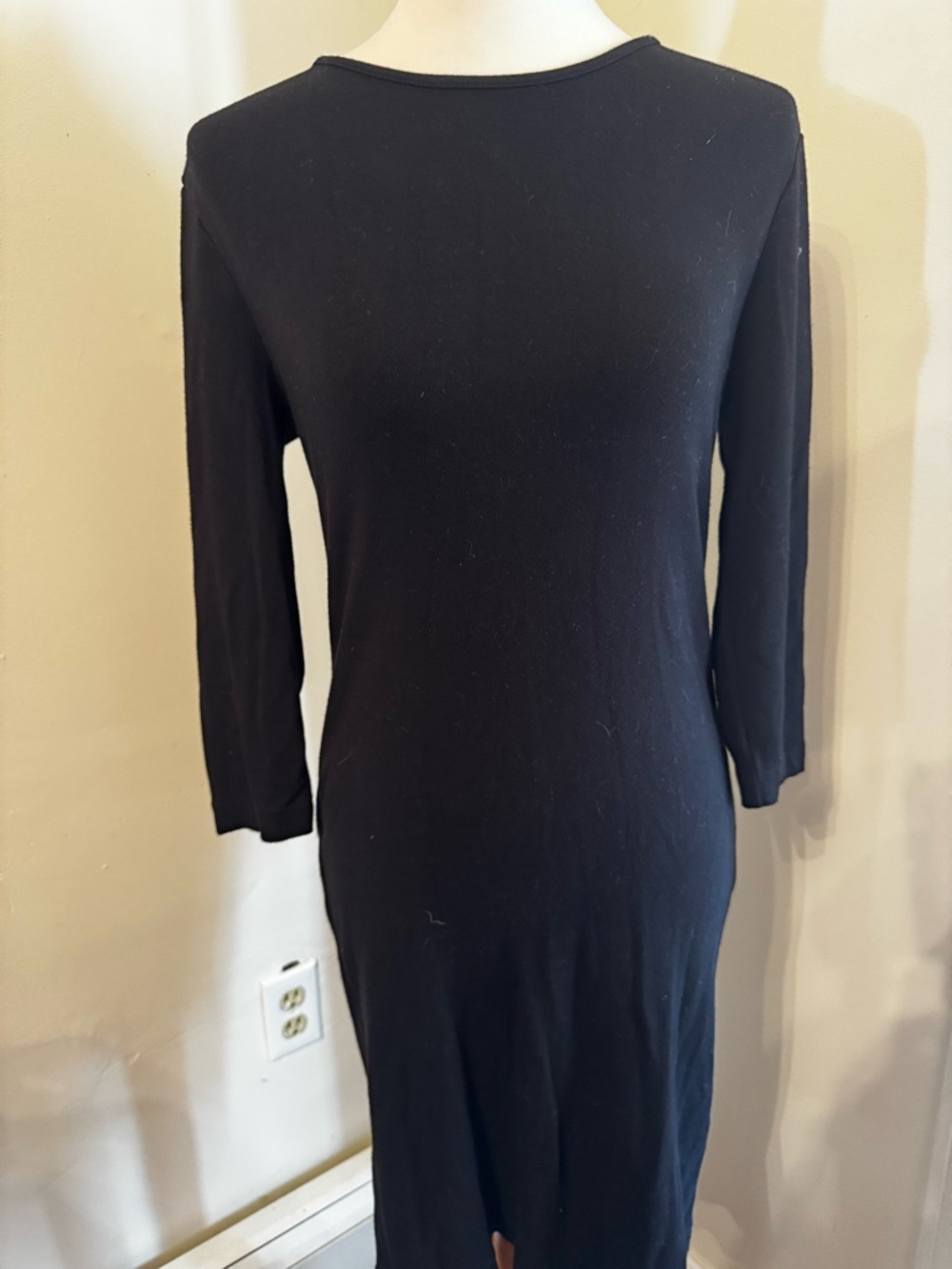Philosophy Classic Black Long Sleeve Women's Dress